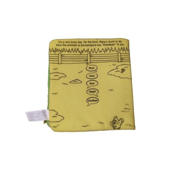 2005 Fisher Price Little People Set Story Book and Farm Animals with Barn Carryi - Picture 13 of 14